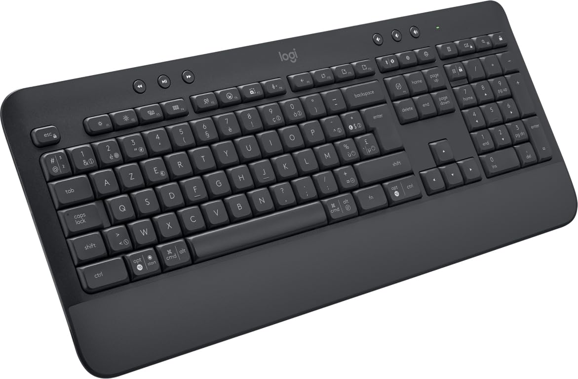 Logitech Signature K650 Klawiatura, AZERTY belgijski - Szary