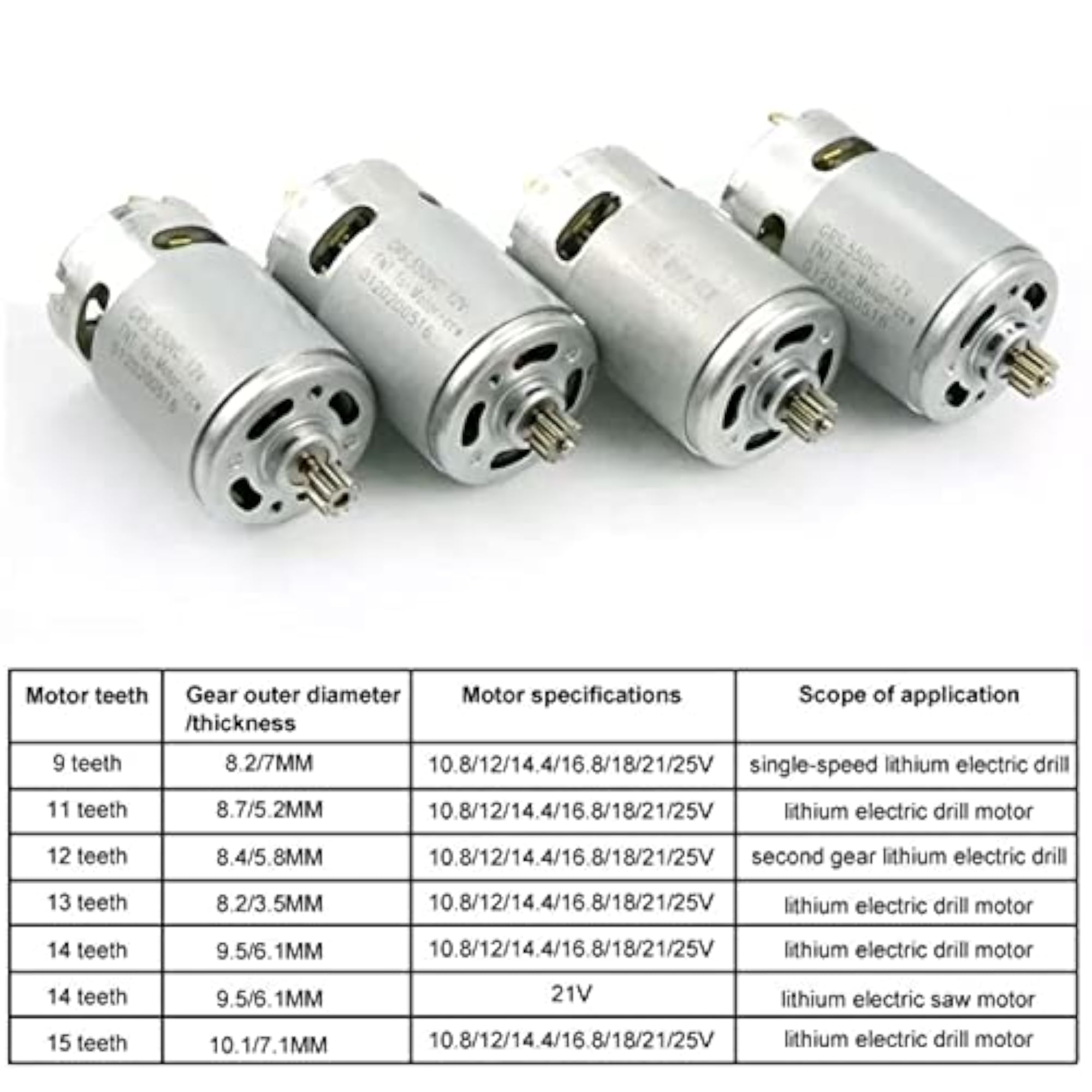 Driver Motor Cordless Drill Screwdriver