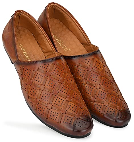 Image of Men Ethnic Lightweight Mojari /Jutti /Nagra Shoe for Wedding