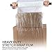 Modern Innovations 15 Inch Clear Stretch Wrap Roll with Handles (2 Rolls-2000 Feet) Heavy Duty Shrink Wrap for Moving, Packing Supplies for Wrapping Furniture, Industrial Plastic Pallet Cling