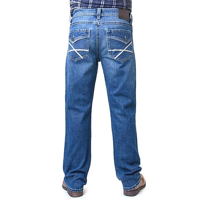 Axel Men's Slim Boot Cut Jeans - Harbor (Medium Wash) 36W X 32L2