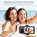 SUNPIN Vlog Selfie Monitor Screen, Wireless 4K/1080p Back Camera Monitor for iPhone & Android, Built-in Speaker for YouTube TikTok Live Streaming (Gray)