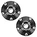 TRQ Rear Left and Right Wheel Bearing and Hub Assembly Set 2 Piece Compatible with 10-14 Subaru Outback 10-14 Legacy 09-13 Forester 19-21 Crosstrek Hybrid 13-19 BRZ 13-16 Scion FR-S 17-20 Toyota 86