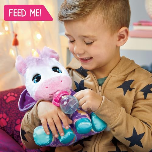 Just Play 28101 Furreal Sweet Jammiecorn Unicorn Interactive 8-Inch Plush Stuffed Animal thumb #1