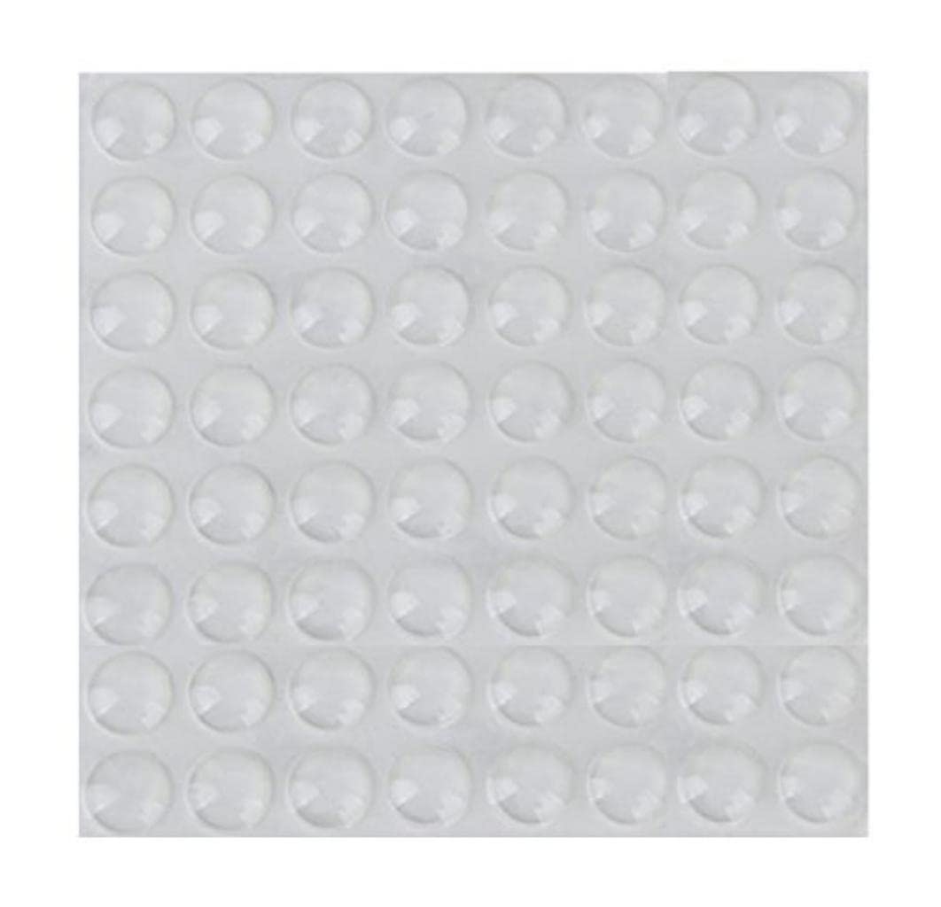 Lifestyle-You Transparent (12x4 mm) Self Adhesive Silicone Rubber Cabinet Door Laptop Furniture Bumper Pads (64 Pcs) (B06Y4689P7) Amazon Price History, Amazon Price Tracker