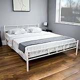 ikea bett metall schwarz 140x200 Produktfarbe: Weiß Vida Designs Dorset UK Doppelbett, ca. 135 x 190 cm, Weiß