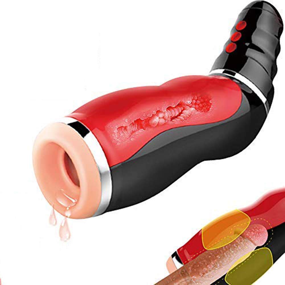 Masturbating Man, 5 Clamp Modes + 10 Vibration Modes + Varied Female  Moaning : Amazon.de: Health & Personal Care