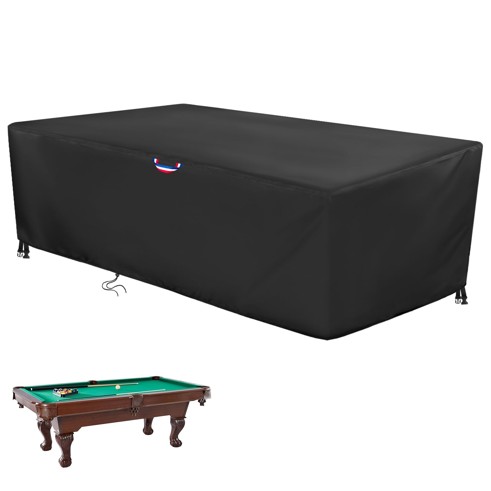 2 Triangles De Billard Américain – Porte-Boules Noir En Plastique Pour Snooker & Pool – Cadre De Rangement