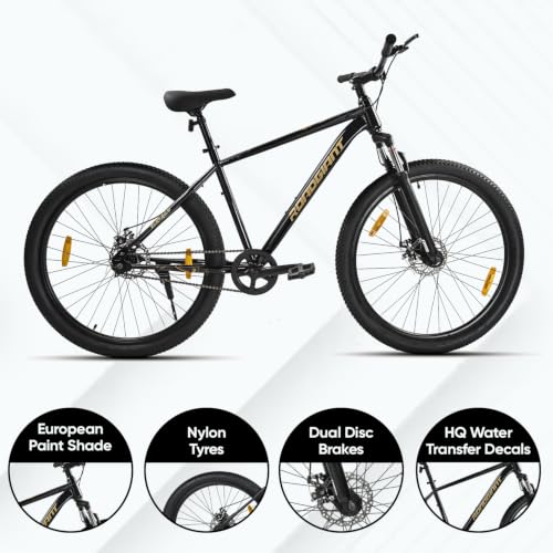 Image of ROADGIANT Squad BLACKGOLD-26 Z Black-Single Speed- Steel