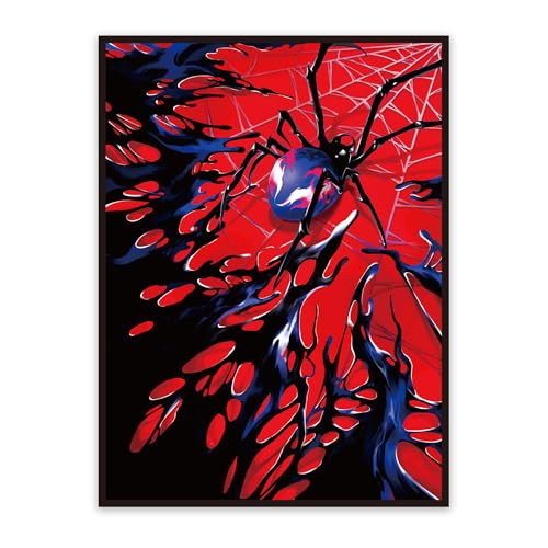 Image of Kabinka MTG Card Sleeves -Spider 100 Standard Size Pack Clear Front & Matte Finish Back MTG Sleeves for Magic The Gathering TCG