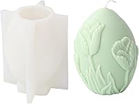 Vista 11 de Molde de silicona de Anktily en forma de flor de ciruela, molde para jabón, molde para velas, molde para fondant, molde para chocolate, caramelo