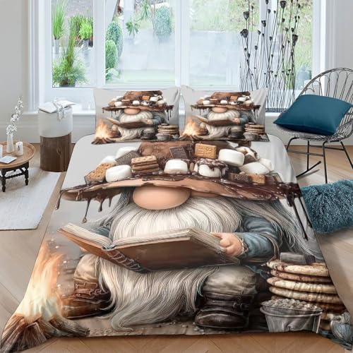 Housse de couette girafe 260x220 cm en microfibre ultra douce parure de lit 3D - 4
