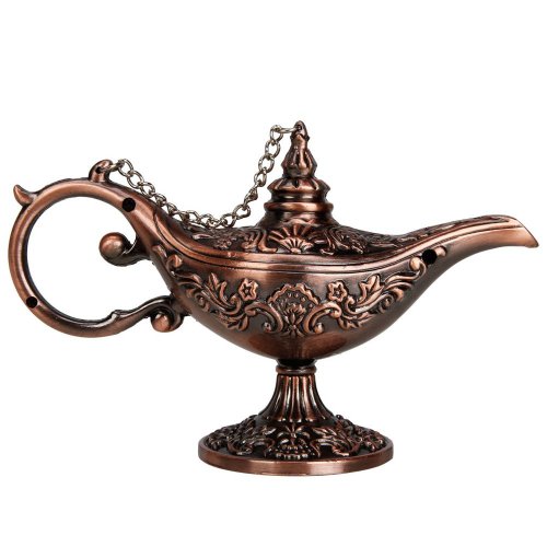 HJX 1 PCS Magic Lamp Shape Refillable Gas Jet Flame Butane Cigarette Torch & Cigar Lighter