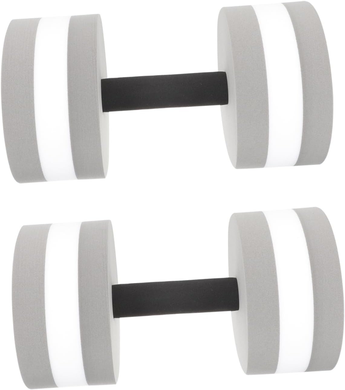 KESYOO 2Pcs EVA Water Dumbbells for Pool Exercise Interactive Floating Weights for Water Aerobics Portable Fitness Equipment for Aquatic Workouts