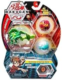 3 TRANSFORMING BAKUGAN: Begin the battle with the Bakugan Starter Pack! Roll your Bakugan for a POP OPEN transformation! Roll your Bakugan Ultra and it will LEAP OPEN, picking up a BakuCore and revealing its hidden power.