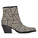 XTI - Botas Camperas Mujer Oro - Calzado Cómodo y Versátil - Moda casual - Modelo 14467001 (Talla 36)