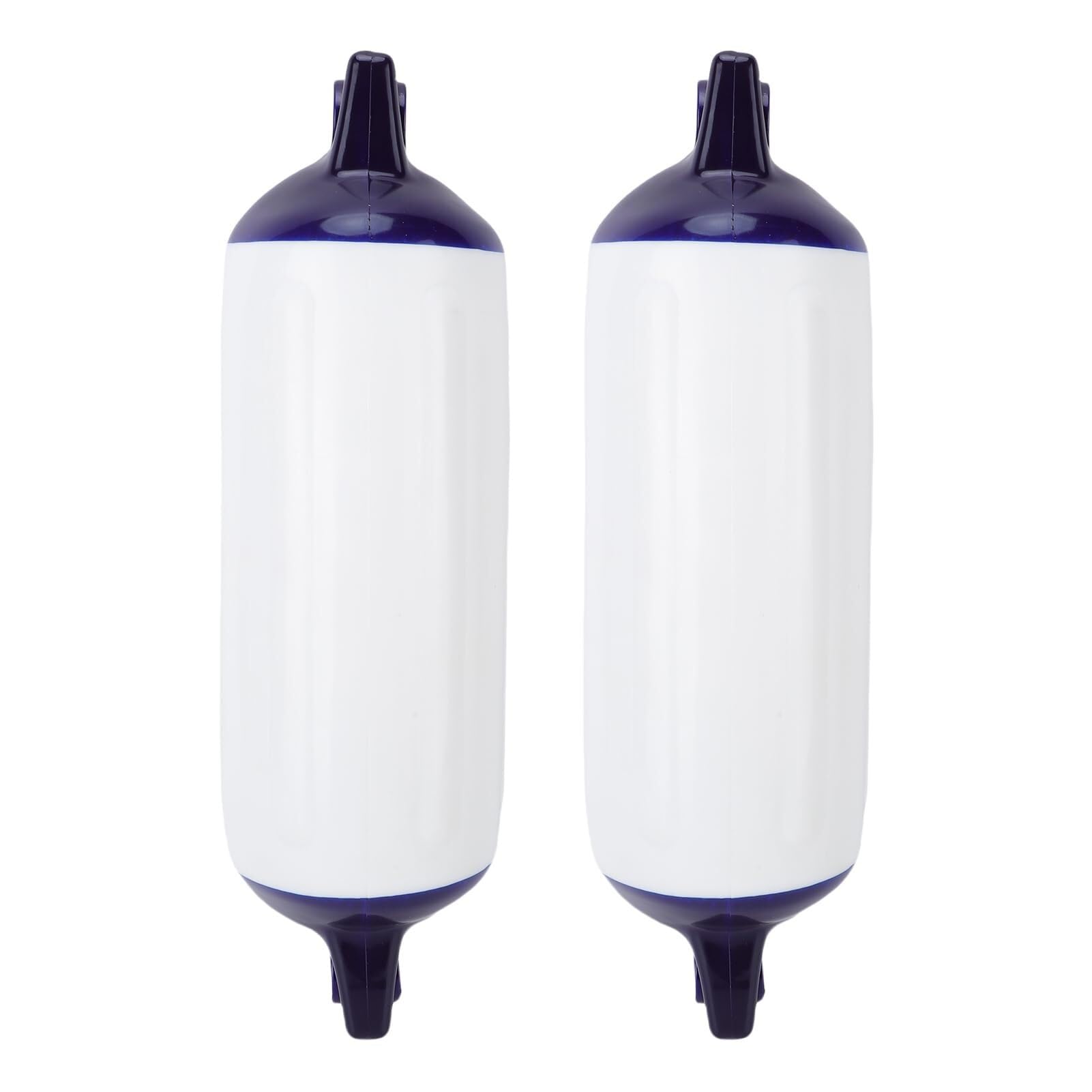 2x Parabordi gonfiabili con cime, parabordi da banchina in PVC per yacht e