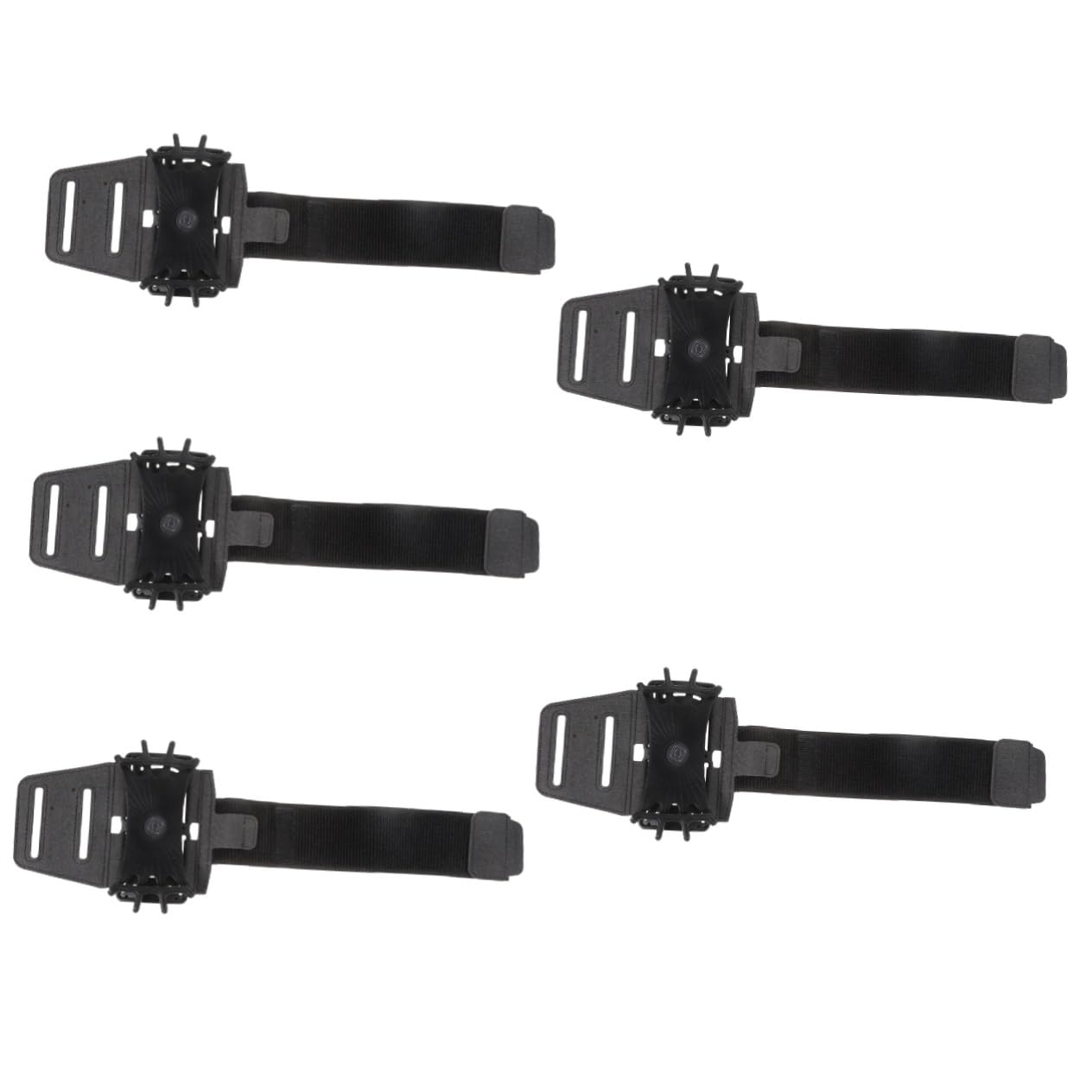 Gadpiparty 5pièces Brassard De Téléphone Rotatif Élastique pour Sport Et Activités Extérieures pour Poignet Et Bras Compatible avec Smartphones