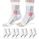 ACWOO 4 Paar Sprunggelenkbandage Orthopädische Kompressionssocken Neuropathie Knöchelbandage Sprunggelenk Orthese Sprunggelenk, Atmungsaktive fußbandage für Plantarfasziitis Achillessehne Neuropathie