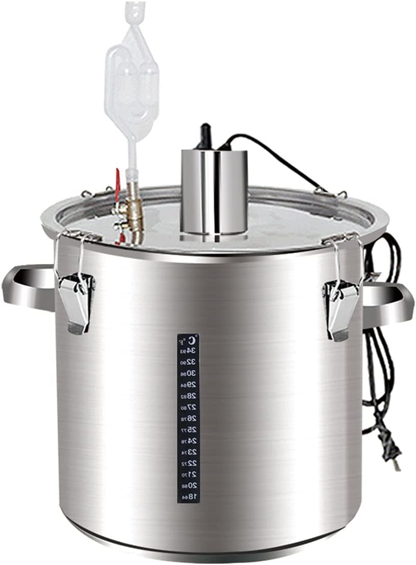 ワイン発酵槽 ビール機器発酵樽 発酵 タンク 一定温度 サーモスタット 家庭醸造ビール作りツール ミニケグ ビール樽 12l 22l 36l 50l 70l 100l 160l Size 100l ギフト プレゼント ご褒美