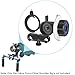 Neewer Follow Focus with Gear Ring Belt for Canon Nikon Sony and Other DSLR Camera Camcorder DV Video Fits 15mm Rod Film Making System,Shoulder Support,Stabilizer,Movie Rig(Blue+Black)