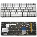 Produktbild Bucom HP 13-3000 Spectre 13 Tastatur 13-3xxx Serie mit Beleuchtung DE Keyboard