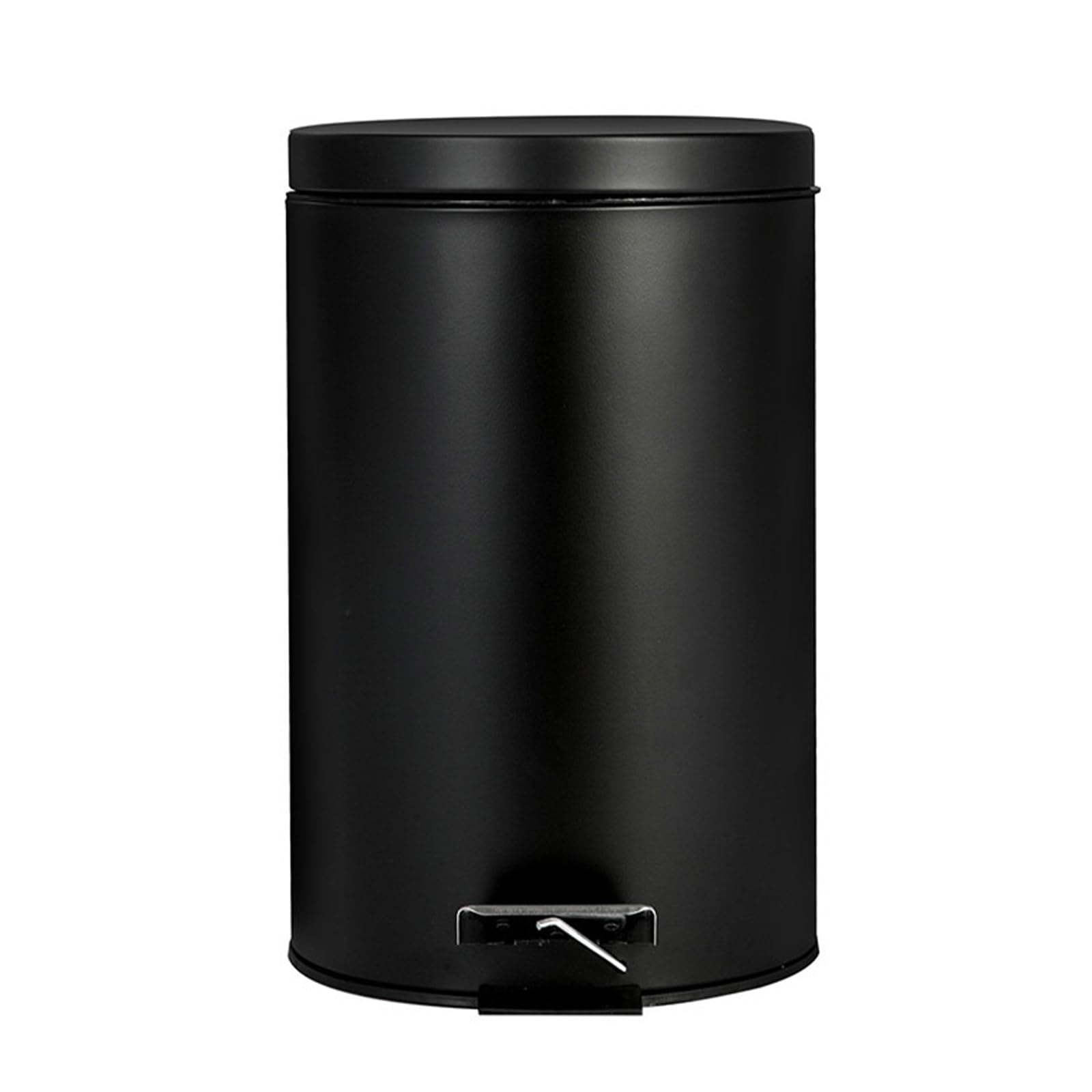 Jazuaiao 3L Garbage Can Trash Bin with Foot Pedal Quiet Closing Lid Waste Bin for Household and Desks Waste Basket