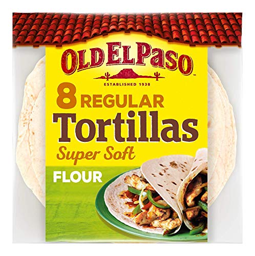 Old El Paso 8 Regular Super Soft Flour Tortillas Pouch, 326 g - Image 9 thumbnail