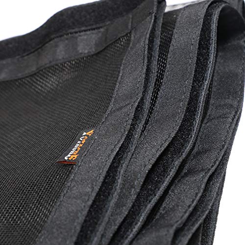 Yotache Magnetic Screen Door Fits Door Size 72 X 80, Screen Size 74" X 81" Double Door Screen Curtain For Sliding Door #TOP4