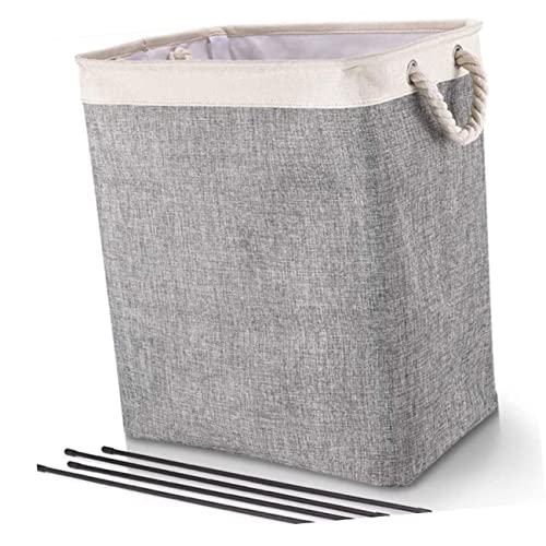 Panier à linge pliable gain de place bac de rangement vêtements et objets divers - 8