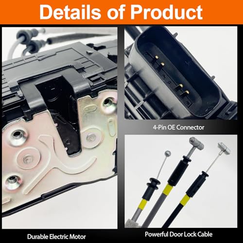 Image of Door Lock Actuator Compatible with 2017-2020 Elantra Sedan Rear Right Passenger Side