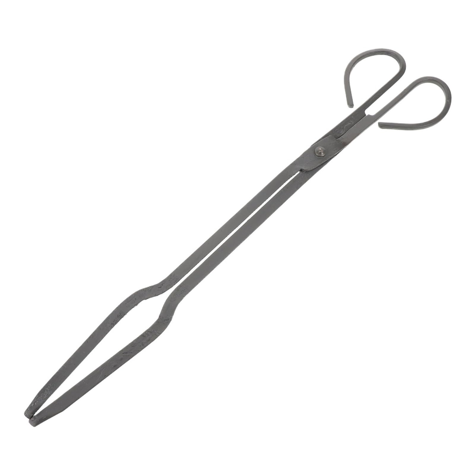 Fire Tongs Heavy Duty Iron Log Grabber Fireplace Tongs Firewood Charcoal Pit Tools Indoor Outdoor