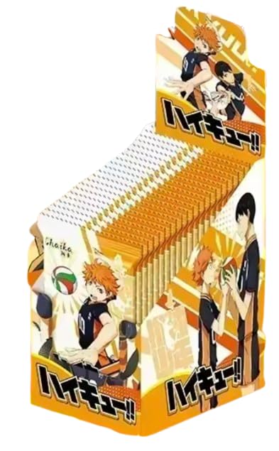 Haikyu!! | Anime Collectable Trading Card | Sealed Box | Japanese Edition | For Collectors 15+ Years | Haikyuu!! Design D