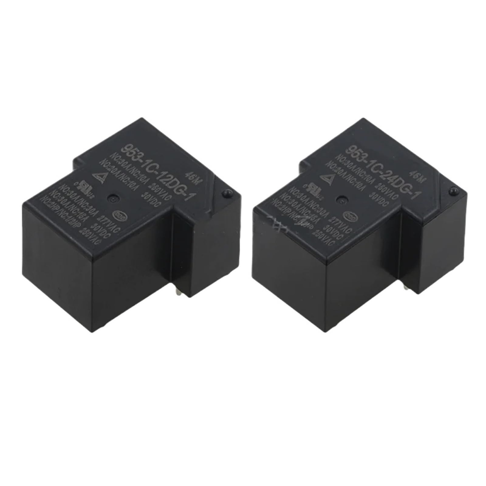 Relais T90 953-1C-12DG-1 DC 12V 30A pour circuit imprimé automobile et industrie