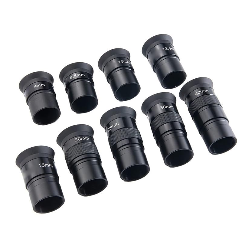 Set Di Oculari 66° Per Telescopio Astronomico – 6mm/9mm/15mm/20mm, Corpo In Metallo, Filettatura 1.25 Pollici (31.75mm) - 5