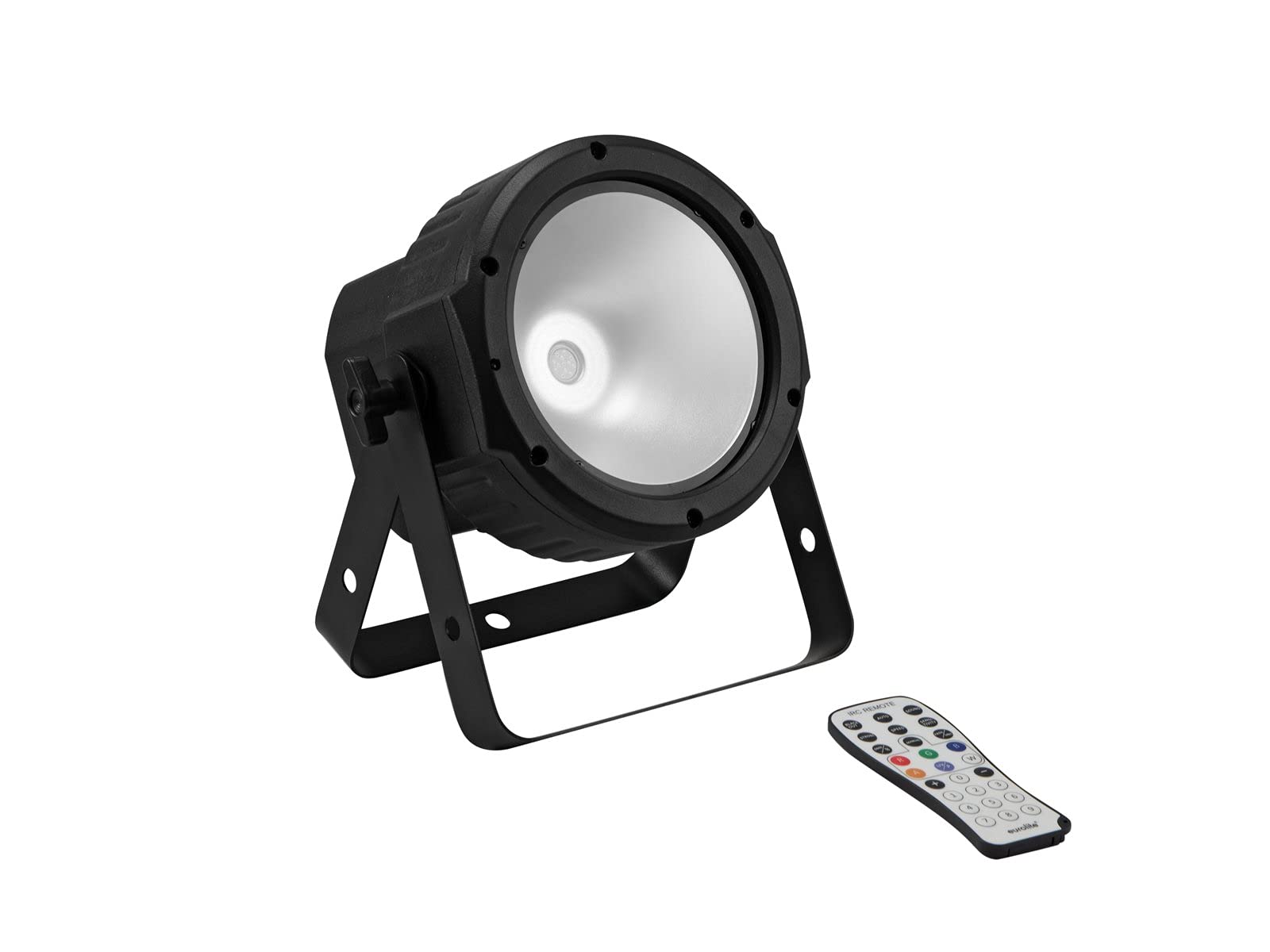 EUROLITE LED SLS-30 COB WW Floor | LED-Floorspot mit 30-W-COB-LED in WW, inkl. IR-Fernbedienung