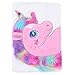 Taccuino in carta dritta, Diario Segreto Bambina, Diario Scuola Unicorno Bambina, Bambini Quaderni,Taccuino a Forma di Cartoni Animati,Diario di Ragazze Carino, Viaggio Creativo per Studenti 2