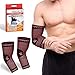 Elbow Brace RIMSports - Best Tennis Elbow Braces for Women & Men - Premium Elbow Sleeve - Best Compression Arm Sleeve- Preferred Large, Medium, Small Tennis Elbow Brace (Red, M)