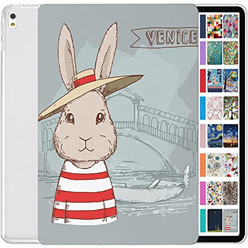Image of DuraSafe Cases for iPad Pro 9.7 inch 2016 Case A1673 MLMP2HN /A MM172HN /A MLMN2HN /A MLMQ2HN /A A1674 A1675 MLMW2HN /A MLMX2HN /A MM192HN /A MLMV2HN /A MLMY2HN /A MLN12HN /A MM1A2HN /A MLPY2HN /A - Bunny Hat
