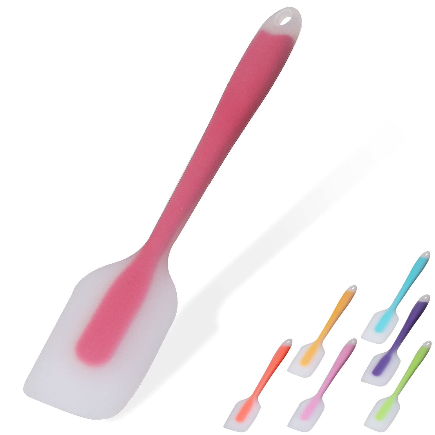 2 Spatole In Silicone Rosso Con Manico A Granchio: Le Tue Nuove Complici In Cucina! - 3