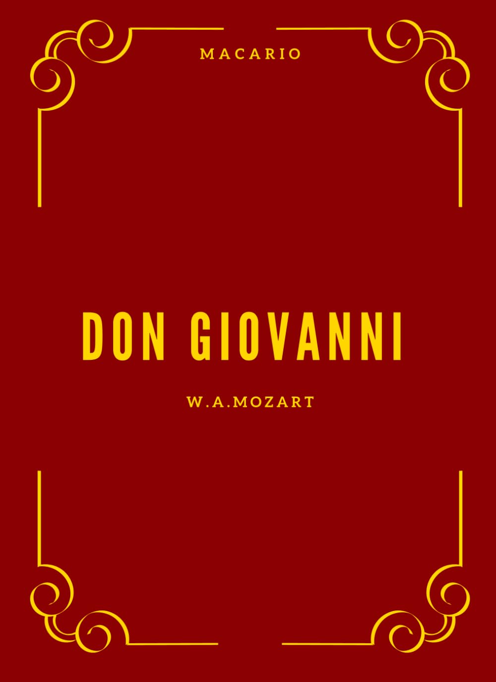 Don Giovanni: Full Score