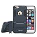iPhone 6 Case,6S Case,Z-Roya [ Robot-Bear] Dual Layer Protective Hybird Armor Case [Slim Fit] Advanced Shock Absorption Protection with Kick-Stand Feature for iPhone 6&6S 4.7"-CGTXA06B-Black