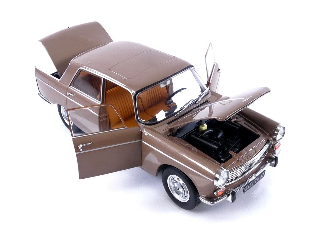 Amazon.com: Norev NV184837 1:18 404 1965-Brown Metallic with