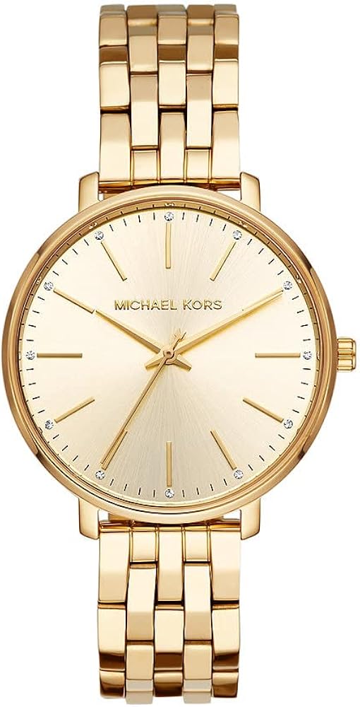 Michael Kors Orologio da donna Pyper, misura cassa 38mm, movimento a tre lancette, cinturino in acciaio inossidabile Michael Kors Orologio da donna Pyper, misura cassa 38mm, movimento a tre lancette, cinturino in acciaio inossidabile