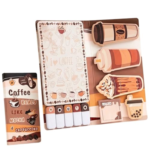Image of FunBlast 11 Sheets /440 Sticky Notes - Cute Kawaii Sticky Notes, Sticky Pad for Study, Point It Marker Stationery Items, Self-Adhesive Memo Pad, Planners and Memo Sticker (BT)