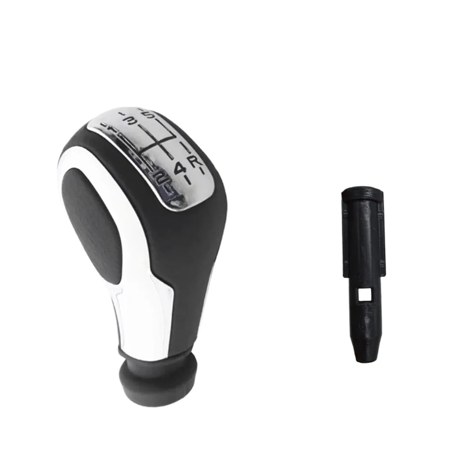 Valtorencia Gear Shift Knob Cover,Fit for Citroen, Berlingo/Peugeot Partner 2008-2018 Gaiter Boot Shift knob Handle(K0066K0068)