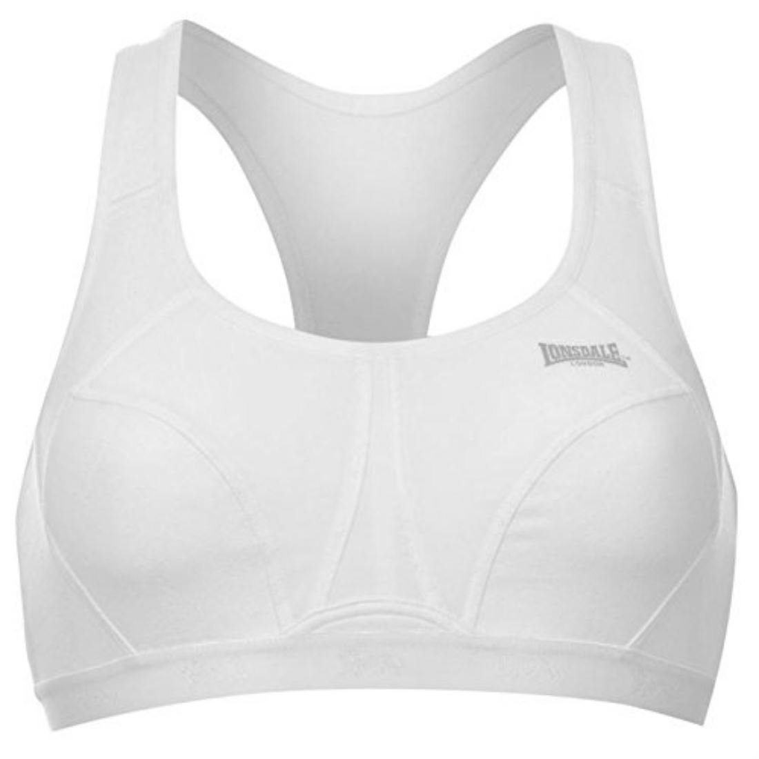 Lonsdale Mujer Sujetador Deportivo Top Corto Racerback