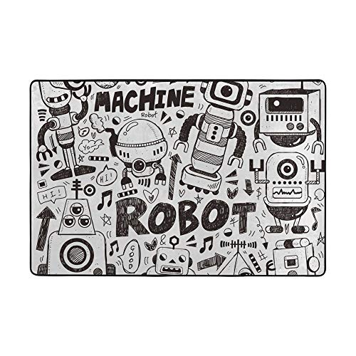 Tapis de sol durable Ruchen robot grand format 72x48 inch résistant