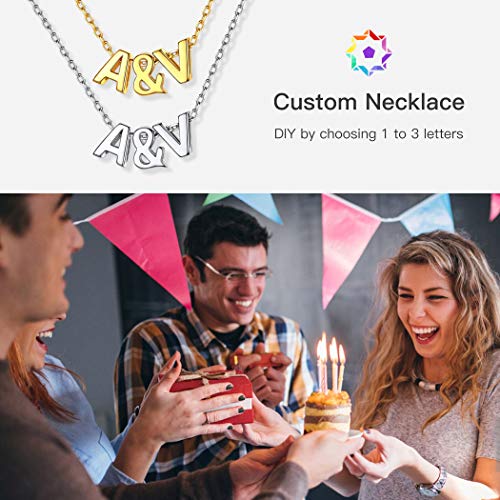 Collier initiale U argent Suplight, le cadeau parfait pour célébrer les fêtes - 3