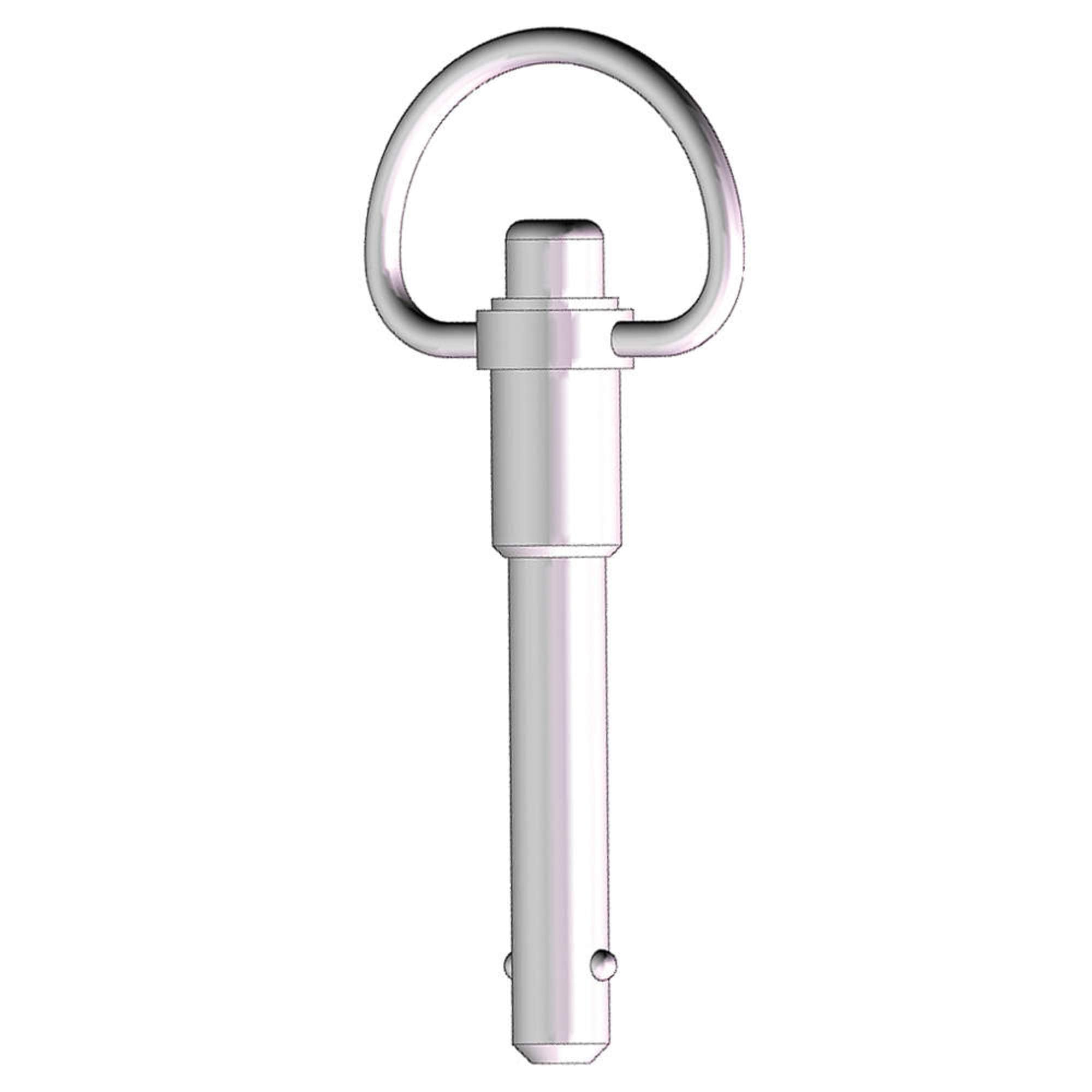 Ring Handle Lock Pin, 2, 5/16, SS